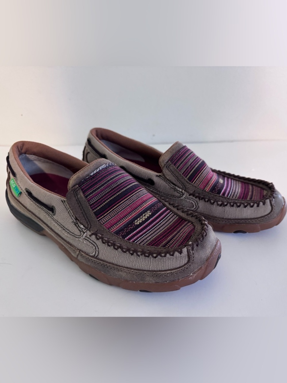 Twisted X Women’s EcoTwx Driving Mocs Slip Ons Size 8.5